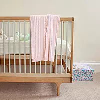 Baby Knit Blanket Sangria